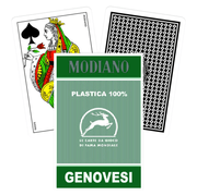 Modiano Genovesi Taro kortos (žalios sp.) - OBUOLYS