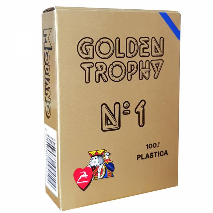 Modiano Golden Trophy žaidimų kortos (mėlynos) - OBUOLYS