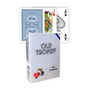 Modiano Old Trophy žaidimų kortos (mėlynos) - OBUOLYS