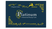 Modiano Platinum Acetate Quality Regulr index žaidimų kortos - OBUOLYS