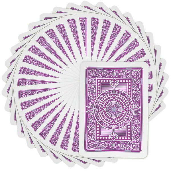 Modiano Texas Poker Hold Em Jumbo Index kortos (violetinės) - OBUOLYS