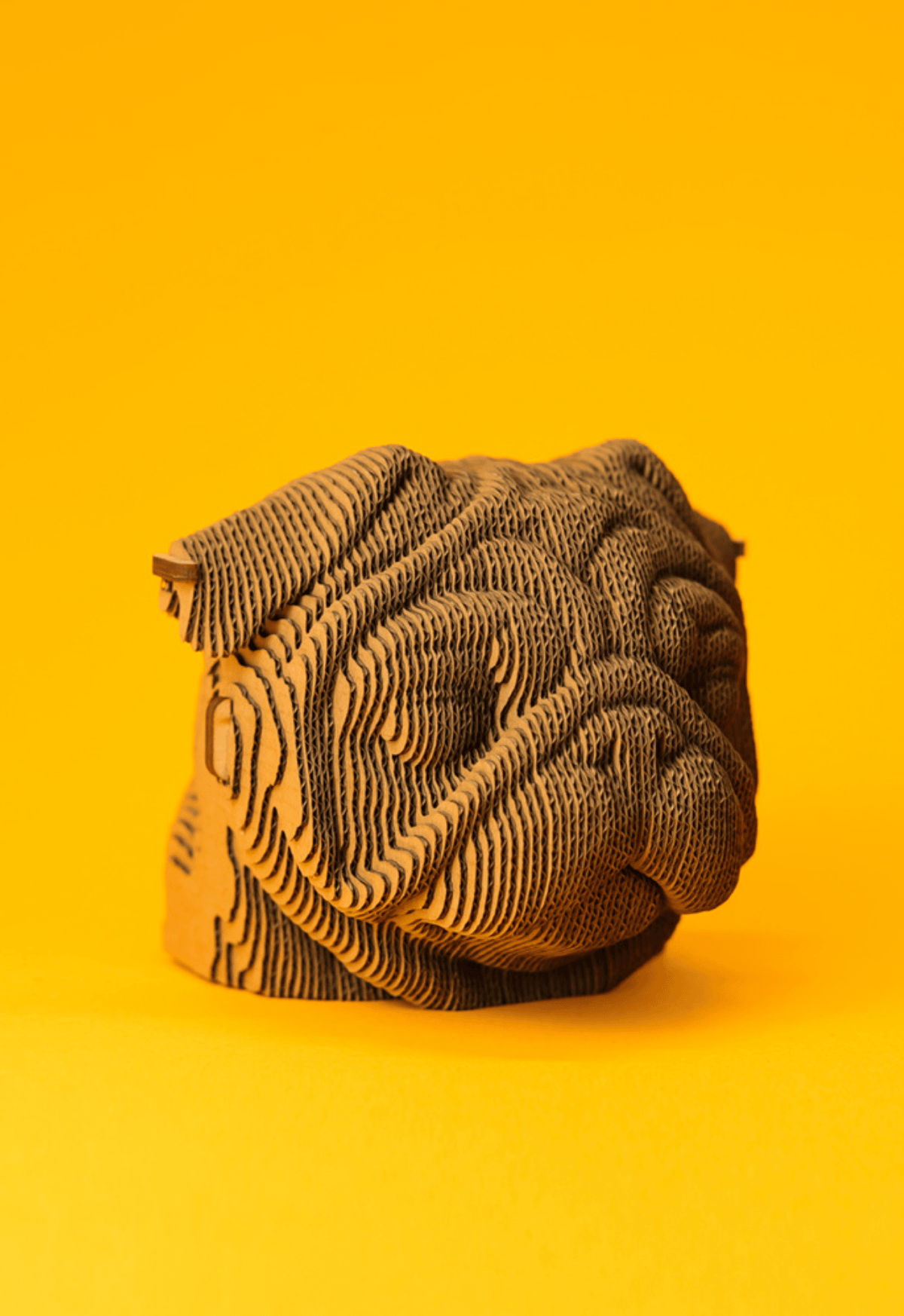MOPSAS: surenkama 3D dėlionė - skulptūra - OBUOLYS