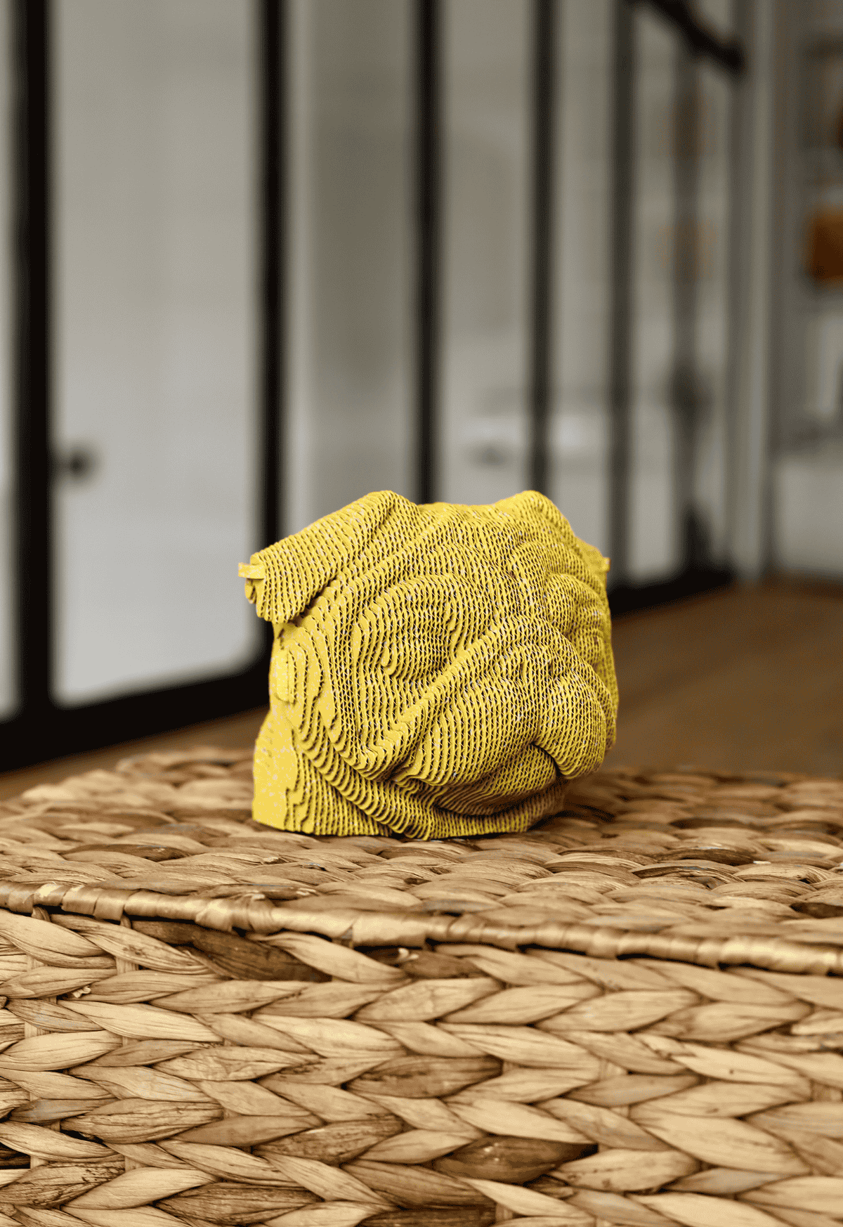 MOPSAS: surenkama 3D dėlionė - skulptūra - OBUOLYS