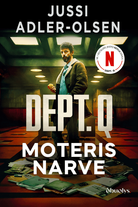 MOTERIS NARVE: pirmoji skandinaviško trilerio „Department Q (Q skyriaus)“ serijos knyga - OBUOLYS