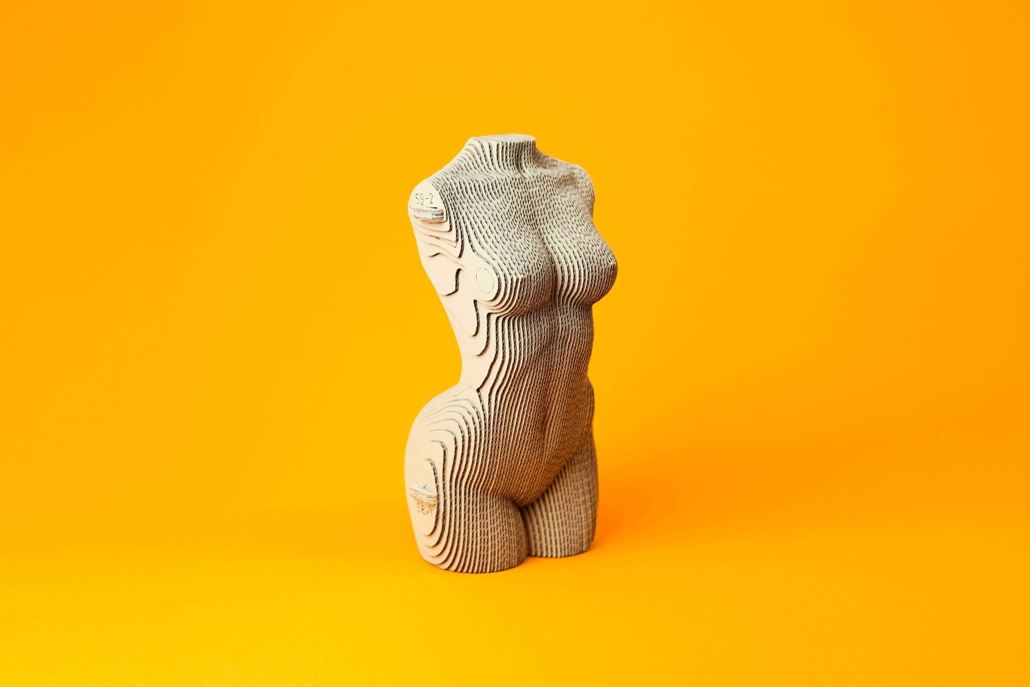 MOTERS TORSAS: surenkama 3D dėlionė - skulptūra - OBUOLYS