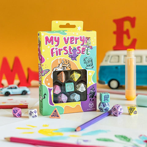 My Very First Dice Magic Journey RPG kauliukų rinkinys