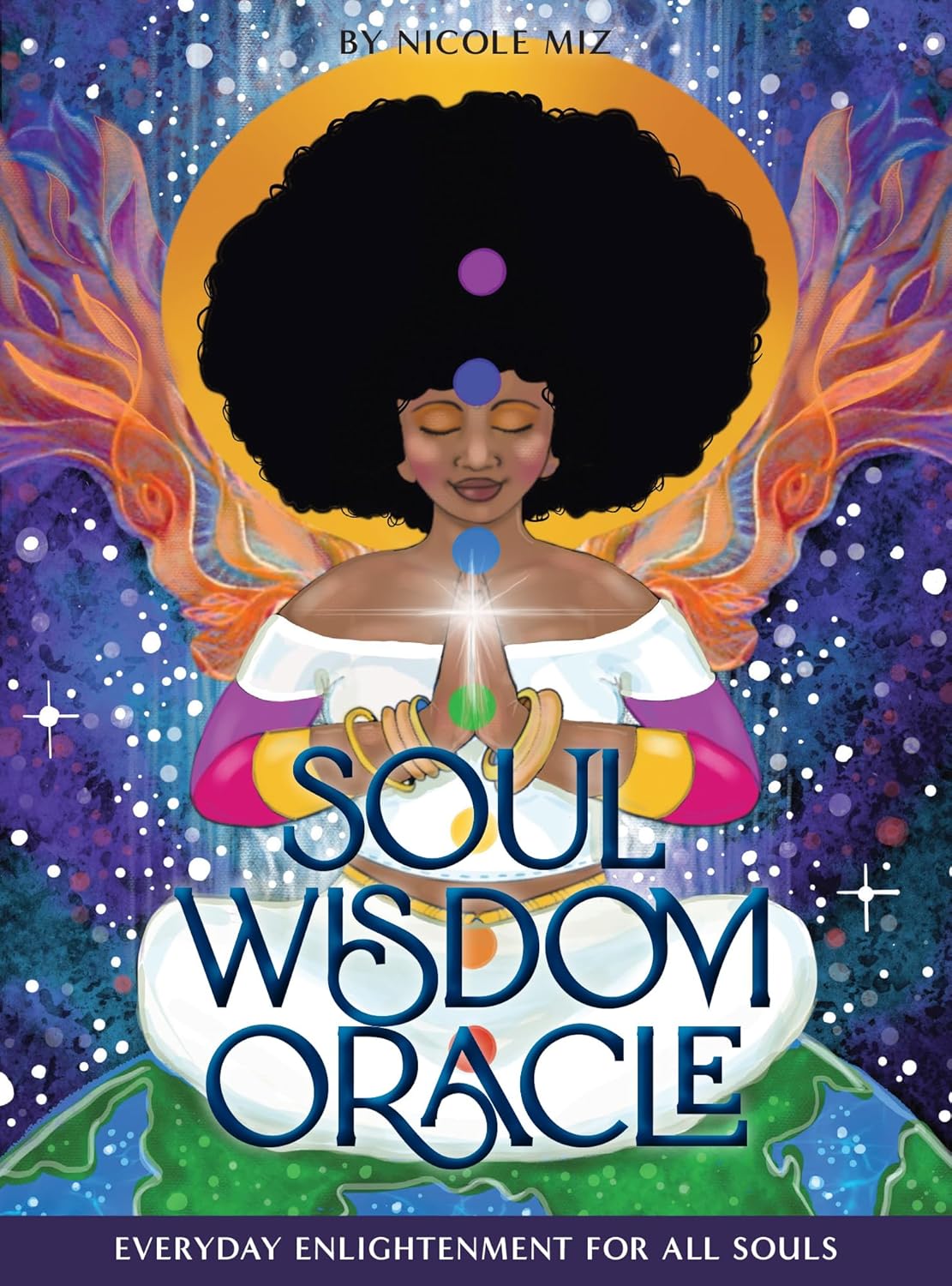 Soul Wisdom Oracle kortos Blue Angel