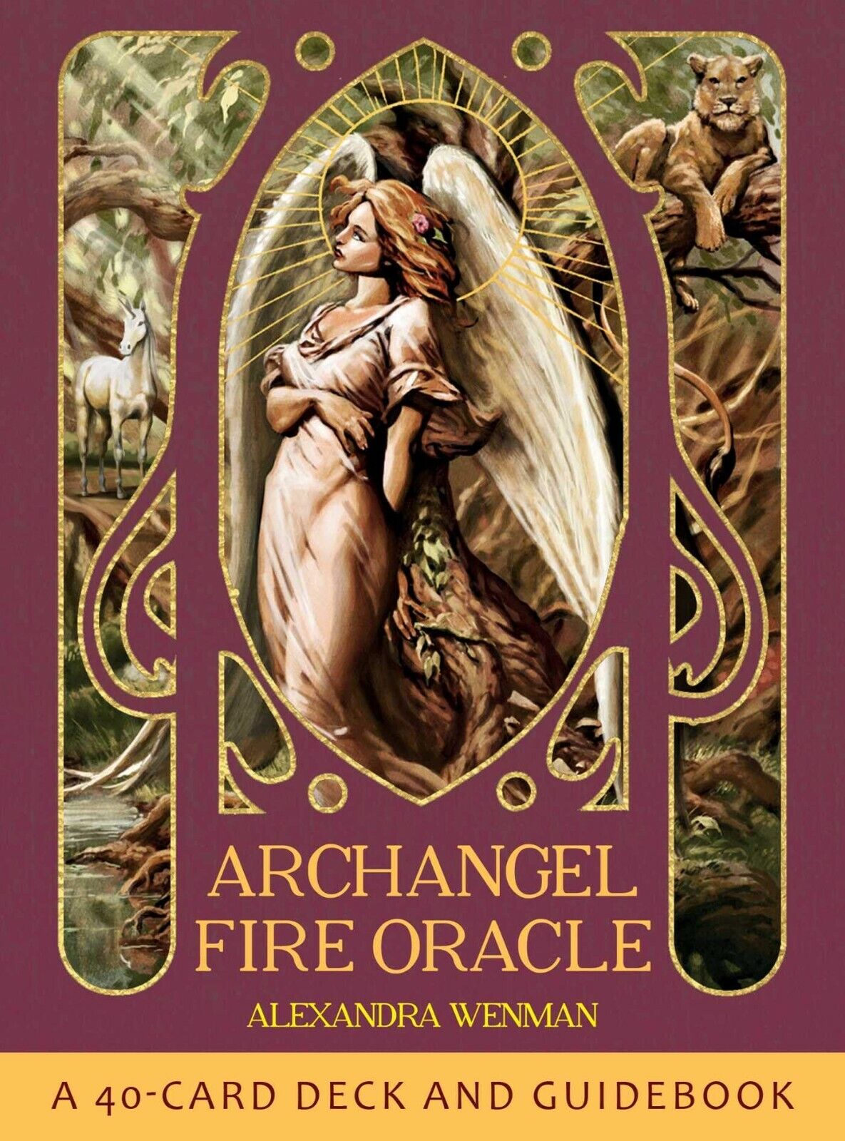 Archangel Fire Oracle kortos Findhorn Press