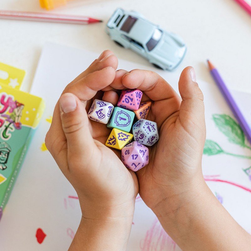 My Very First Dice Little Berry RPG kauliukų rinkinys - OBUOLYS