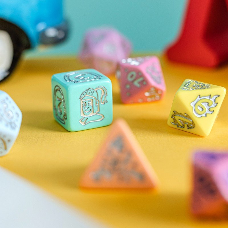 My Very First Dice Magic Journey RPG kauliukų rinkinys - OBUOLYS