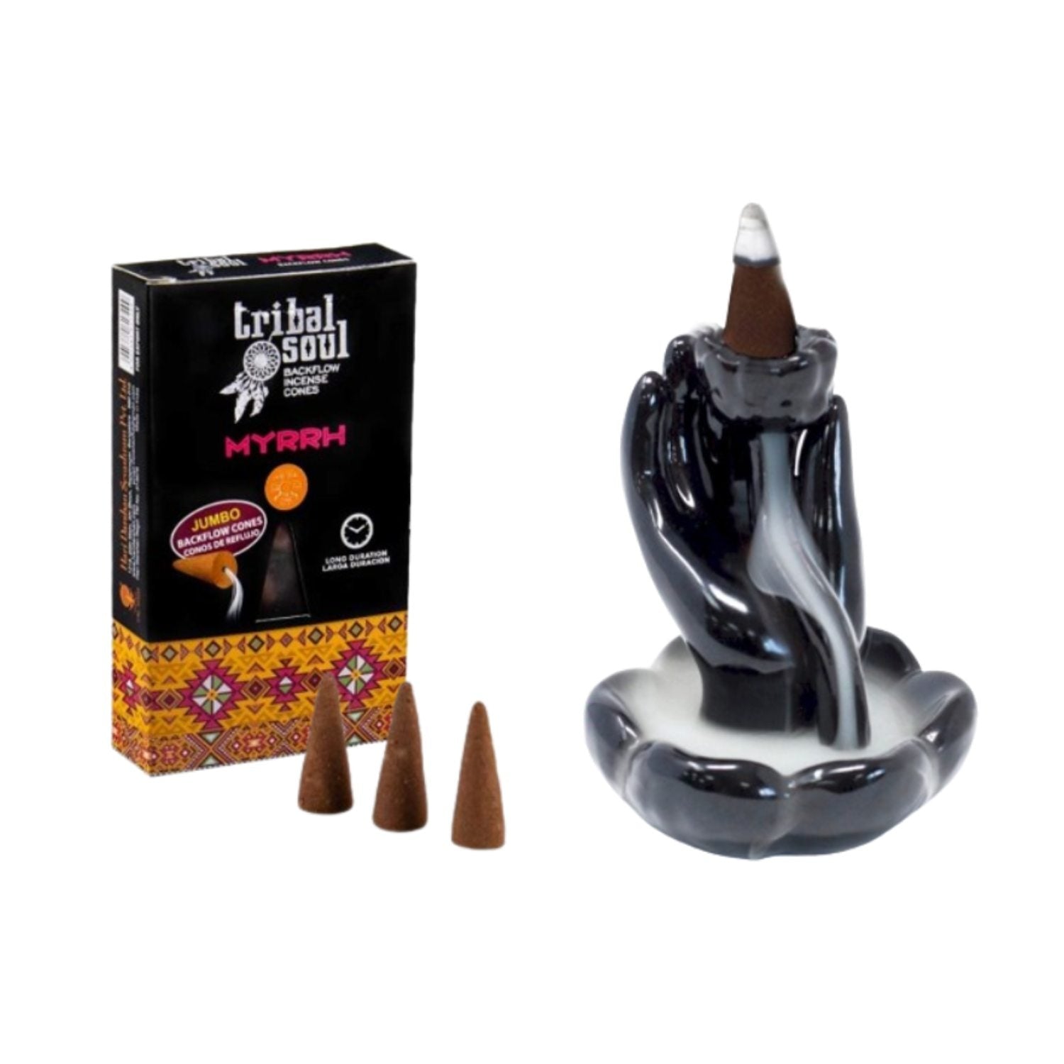 Myrrh – Tribal Soul Backflow Incense kūginiai smilkalai Hari Darshan - OBUOLYS