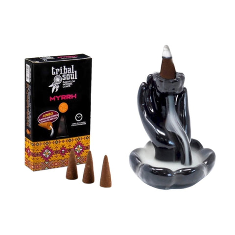 Myrrh – Tribal Soul Backflow Incense kūginiai smilkalai Hari Darshan - OBUOLYS