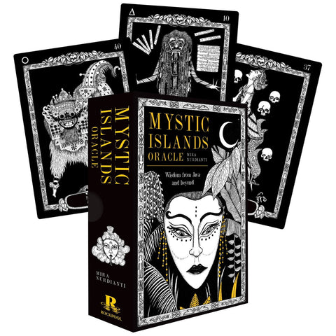 Mystic Islands Oracle kortų kaladė Rockpool Publishing - OBUOLYS