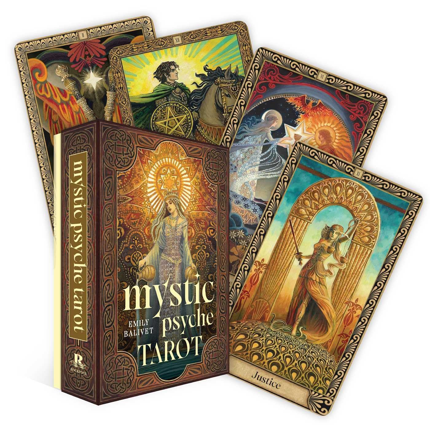 Mystic Psyche Tarot kortos Rockpool Publishing - OBUOLYS