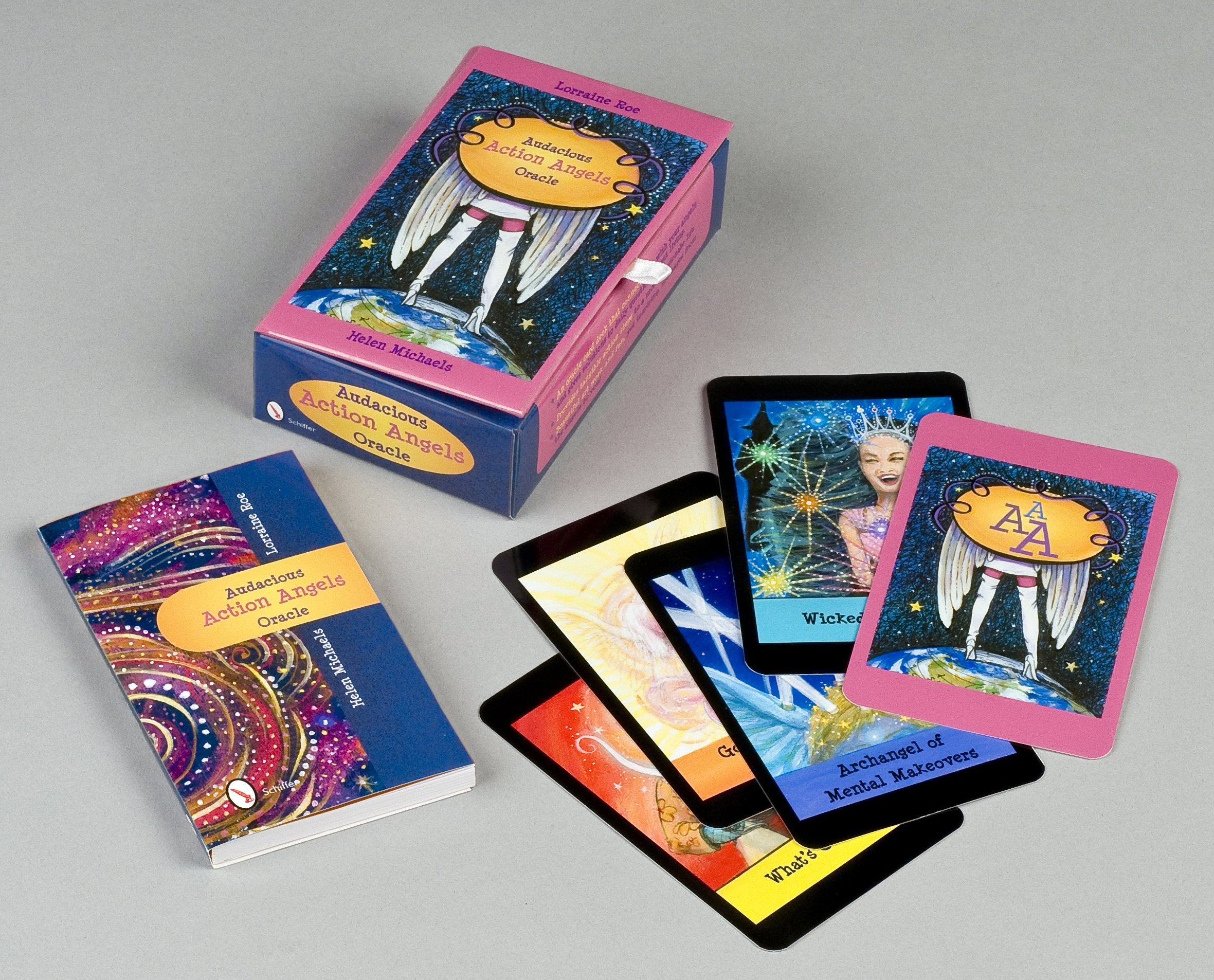 Audacious Action Angels Oracle kortos Schiffer Publishing