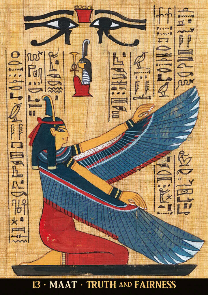 Egyptian Gods Oracle kortos Lo Scarabeo