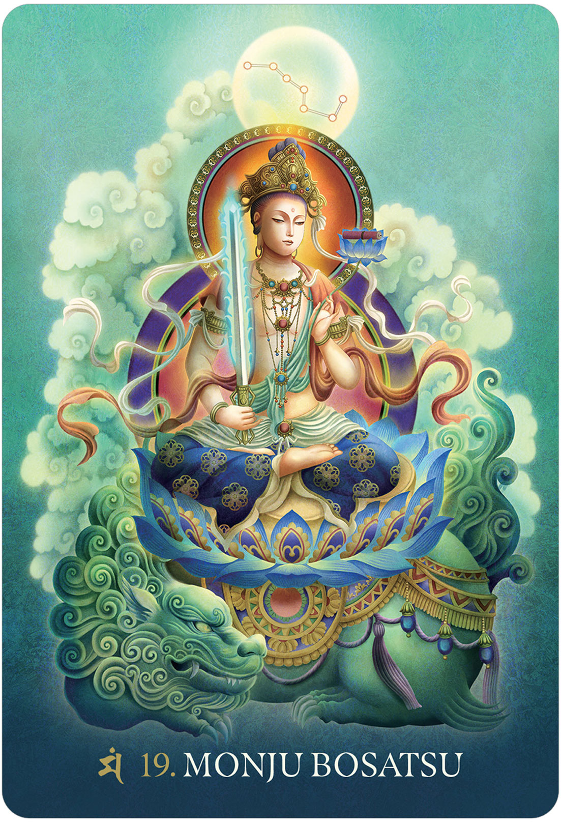 The Esoteric Budhism of Japan Oracle kortos US Games Systems