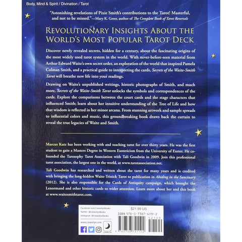 Secrets of the Waite-Smith Tarot knyga Llewellyn