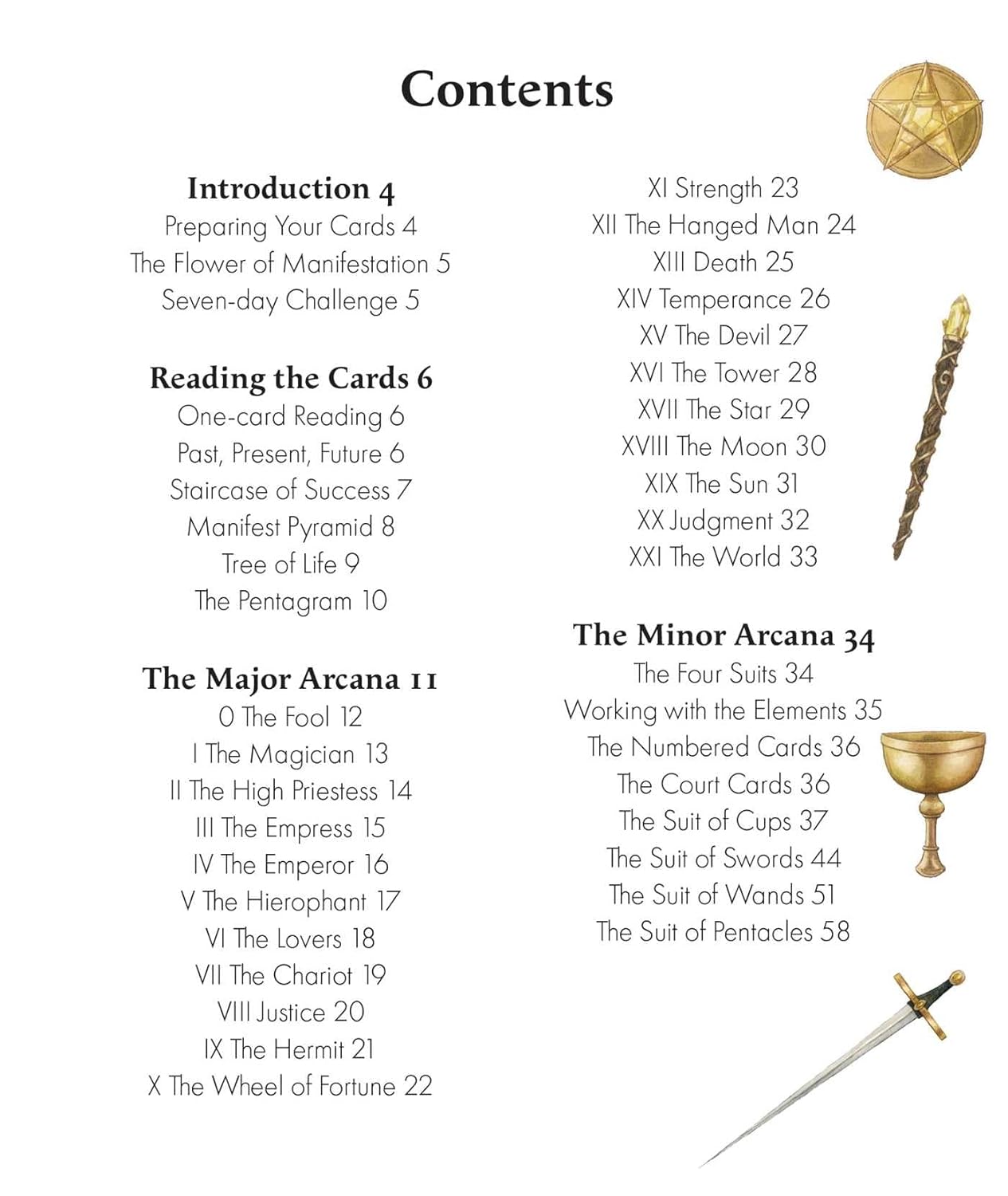 Manifestation Tarot: kortų ir knygos rinkinys Cico Books