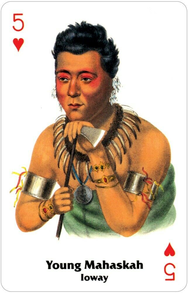 Native American Set Two žaidimų kortos Us Games Systems - OBUOLYS