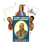 Native American žaidimo kortos - OBUOLYS