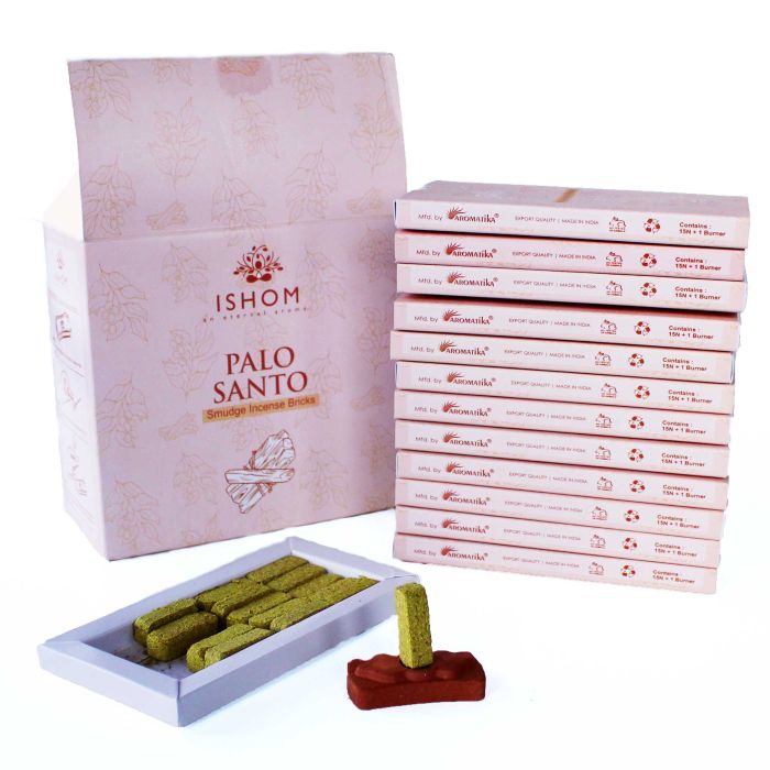 Natūralūs smilkalai ir laikiklis - Palo Santo - OBUOLYS