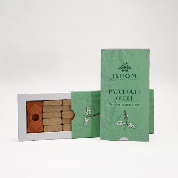 Natūralūs smilkalai ir laikiklis - Patchouli Wood - OBUOLYS
