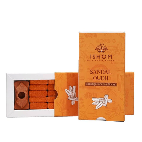 Natūralūs smilkalai ir laikiklis - Sandal Wood - OBUOLYS