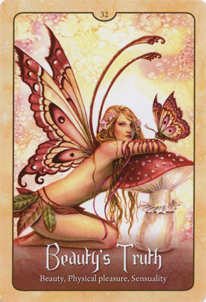 Wild Wisdom of the Faery Oracle kortos Blue Angel