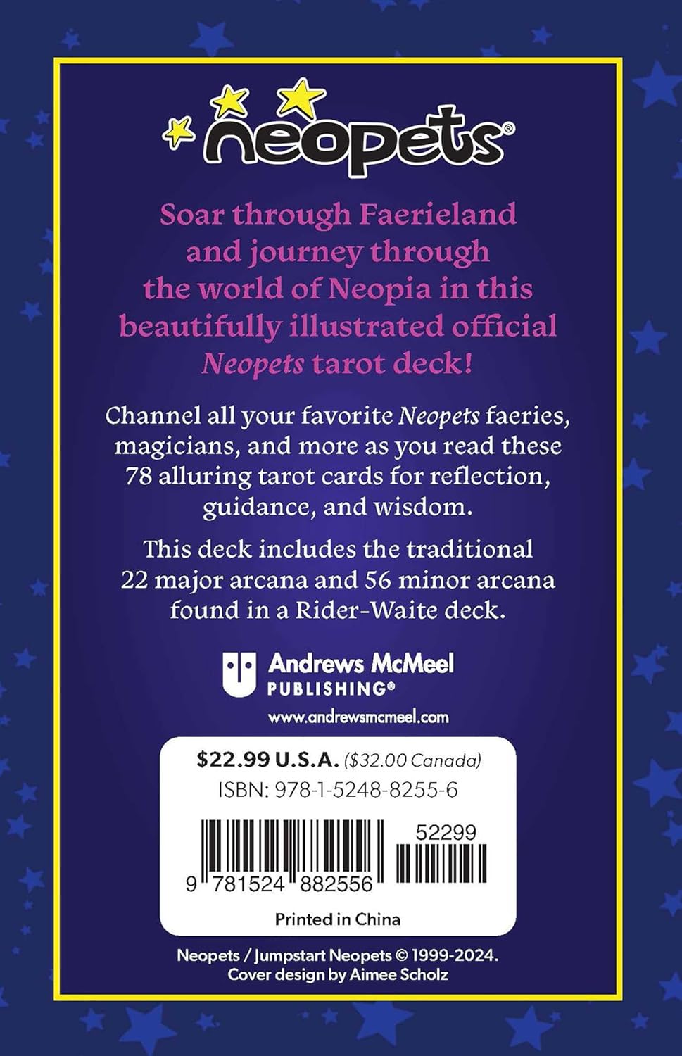 Neopets: The Official Tarot kortos Andrews McMeel Publishing - OBUOLYS
