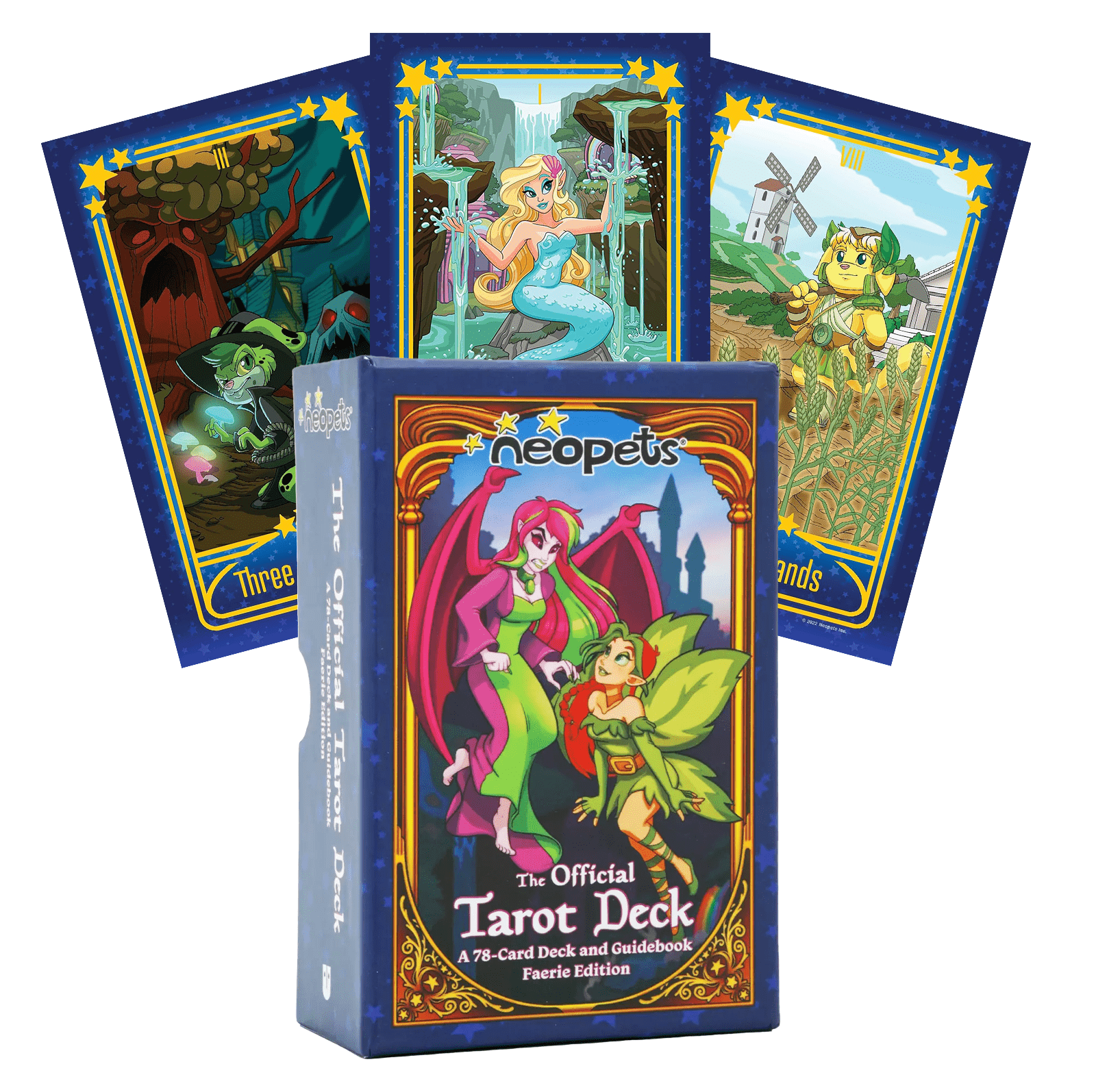 Neopets: The Official Tarot kortos Andrews McMeel Publishing - OBUOLYS