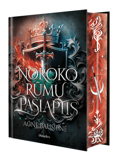 NOROKO RŪMŲ PASLAPTIS: lietuviškas romantasy bestseleris – visa trilogija vienoje knygoje + 2 slapti skyriai + spalvota puslapių briauna + autorės AUTOGRAFAS - OBUOLYS
