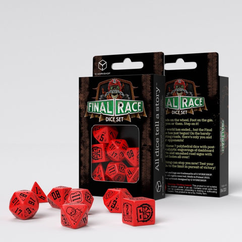Final Race Dice Set: Engine Roar kauliukų rinkinys