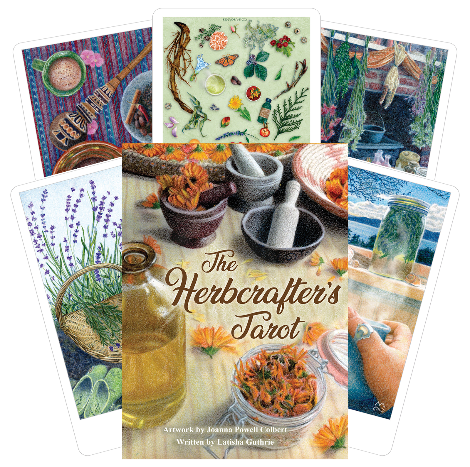 THE HERBCRAFTER’S TAROT: augalų magija ir dvasinė išmintis taro kortose