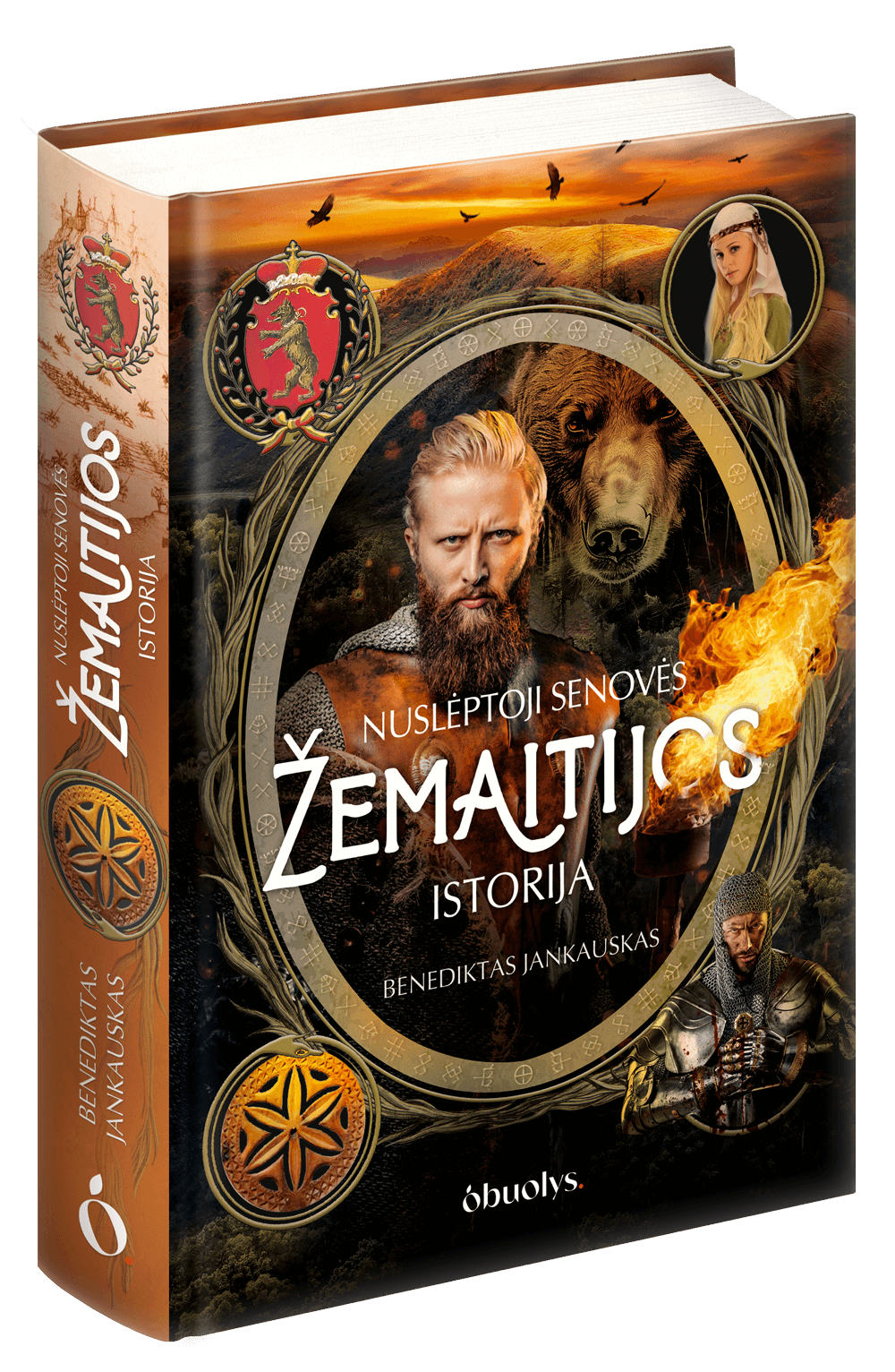 NUSLĖPTOJI SENOVĖS ŽEMAITIJOS ISTORIJA (Knygos su defektais) - OBUOLYS