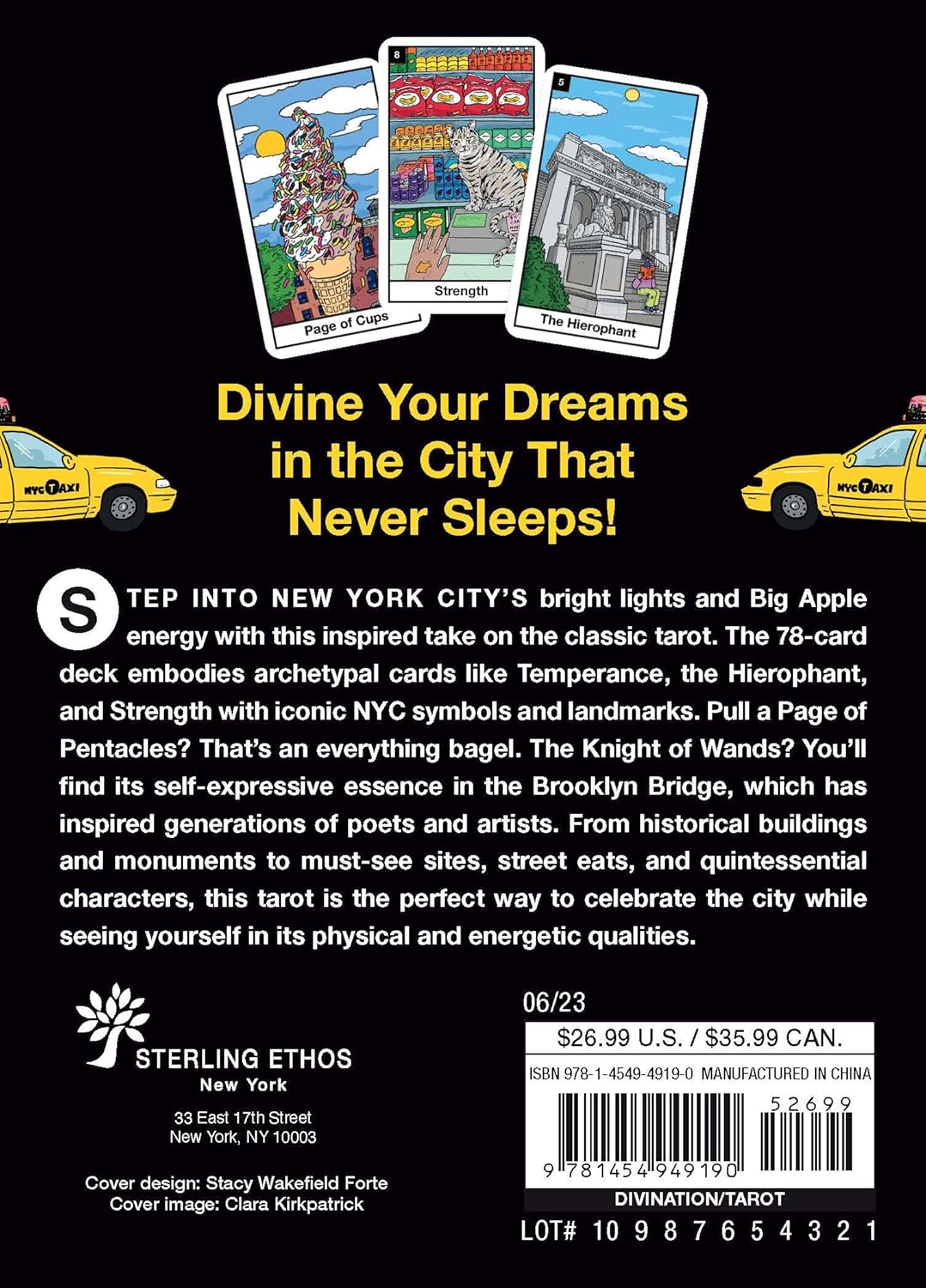 NYC Tarot kortos Sterling Ethos - OBUOLYS