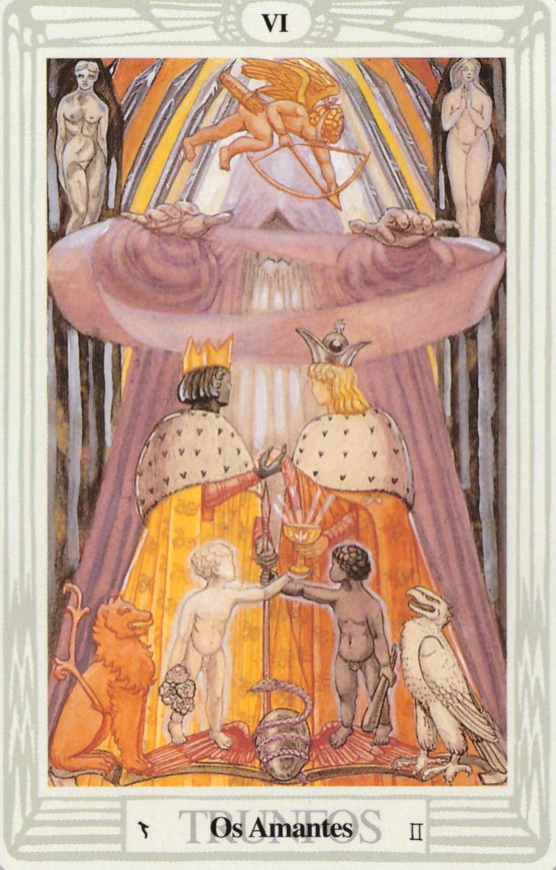 Aleister Crowley's Tarot Thoth Portugališkas leidimas - AGM