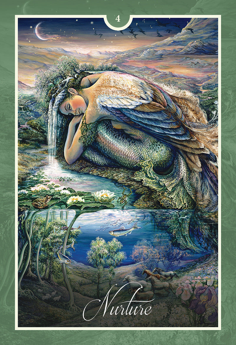 Whispers of Healing Oracle kortos Blue Angel