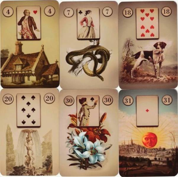 Lenormand Oracle Kortos Schiffer Publishing