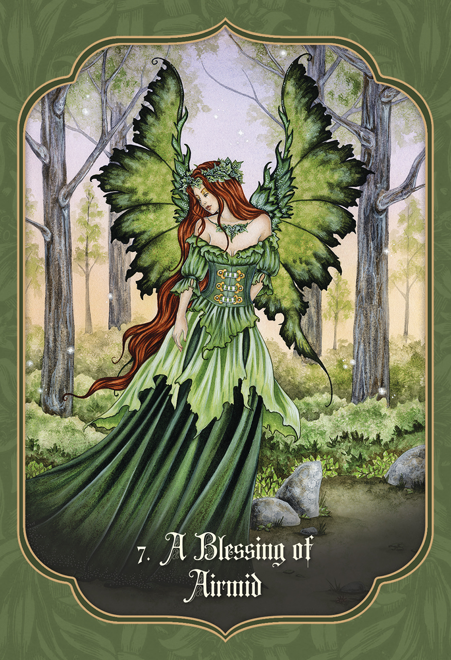 Faery Blessing kortos Blue Angel