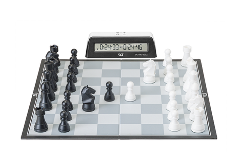 Šachmatų rinkinys su laikmačiu DGT