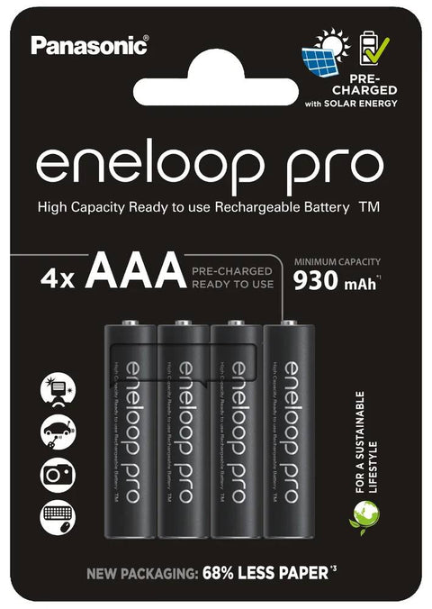 Eneloop AAA 930mAh (BK-4HCDE/4CP) įkraunamos baterijos 4 vnt.