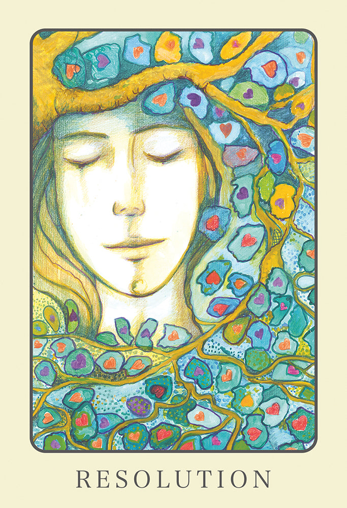 Peace Oracle kortos Blue Angel