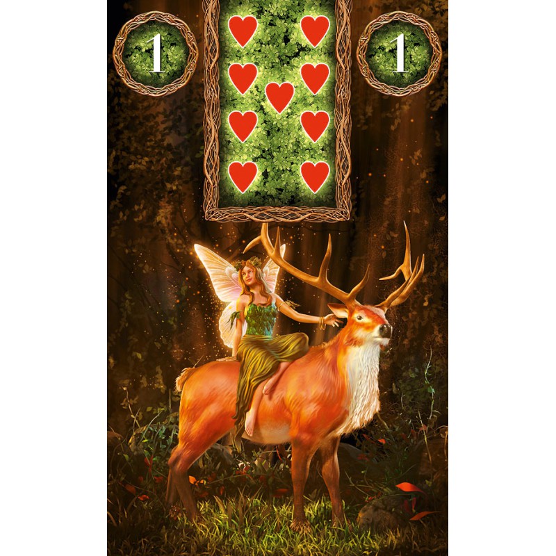 Fairy Lenormand Oracle Kortos Lo Scarabeo