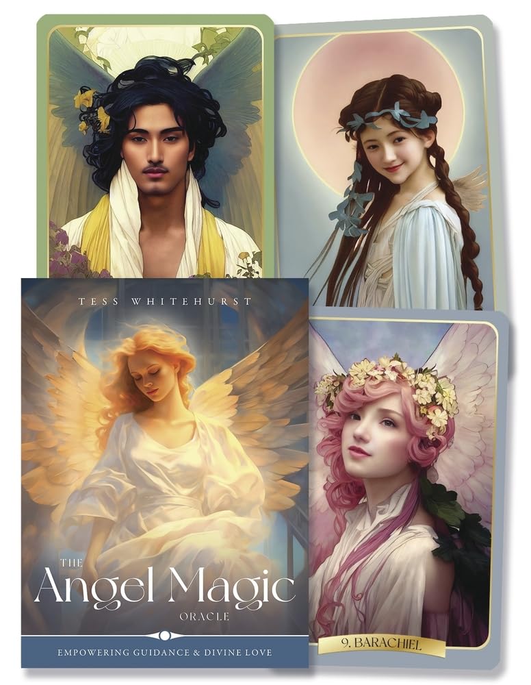 The Angel Magic Oracle kortos Blue Angel