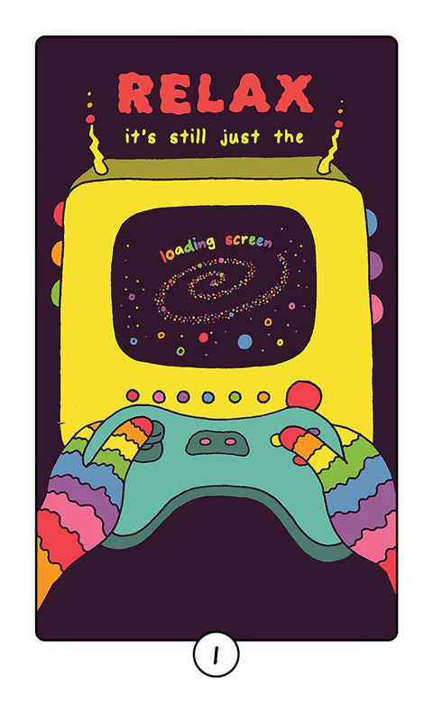 Rainbow Brainskull Oracle kortos Andrews Mcmeel Publishing