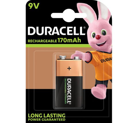 Duracell 9V Recharge 170 mAh įkraunama baterija 1 vnt.
