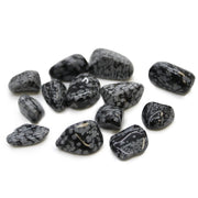 Obsidiano snaigės akmuo (24 vnt. M dydžio) Ancient Wisdom - OBUOLYS