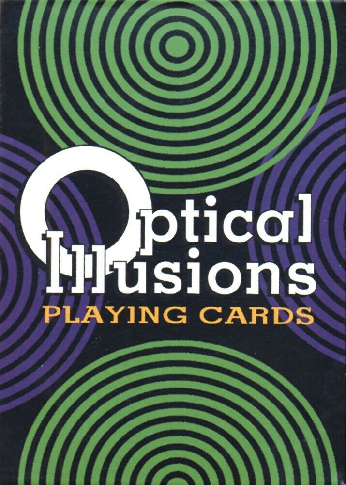 Optical Illusions žaidimų kortos US Games Systems - OBUOLYS