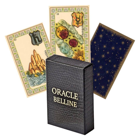 Oracle Belline Kortos Prancūzų Kalba Grimaud Cartomancie - OBUOLYS